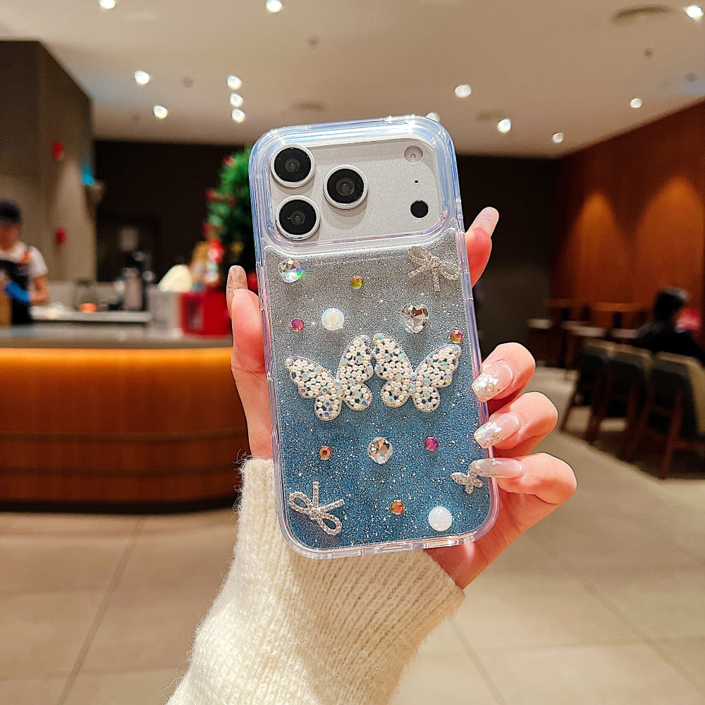 Dazzle Wing Crystal Phone Case