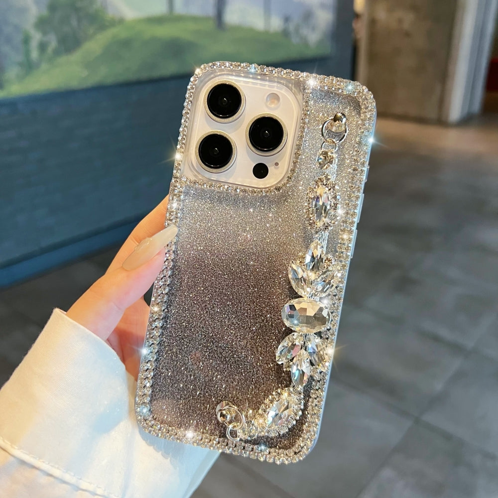 Diamond Bracelet Chain Glitter Plated Phone Case