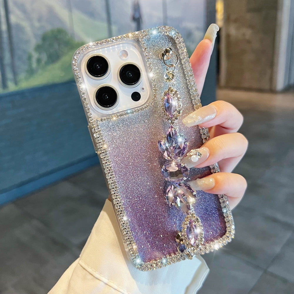 Diamond Bracelet Chain Glitter Plated Phone Case