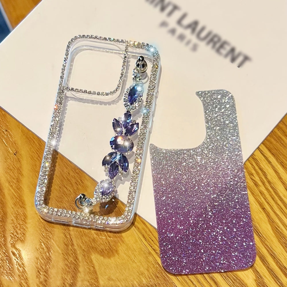 Diamond Bracelet Chain Glitter Plated Phone Case