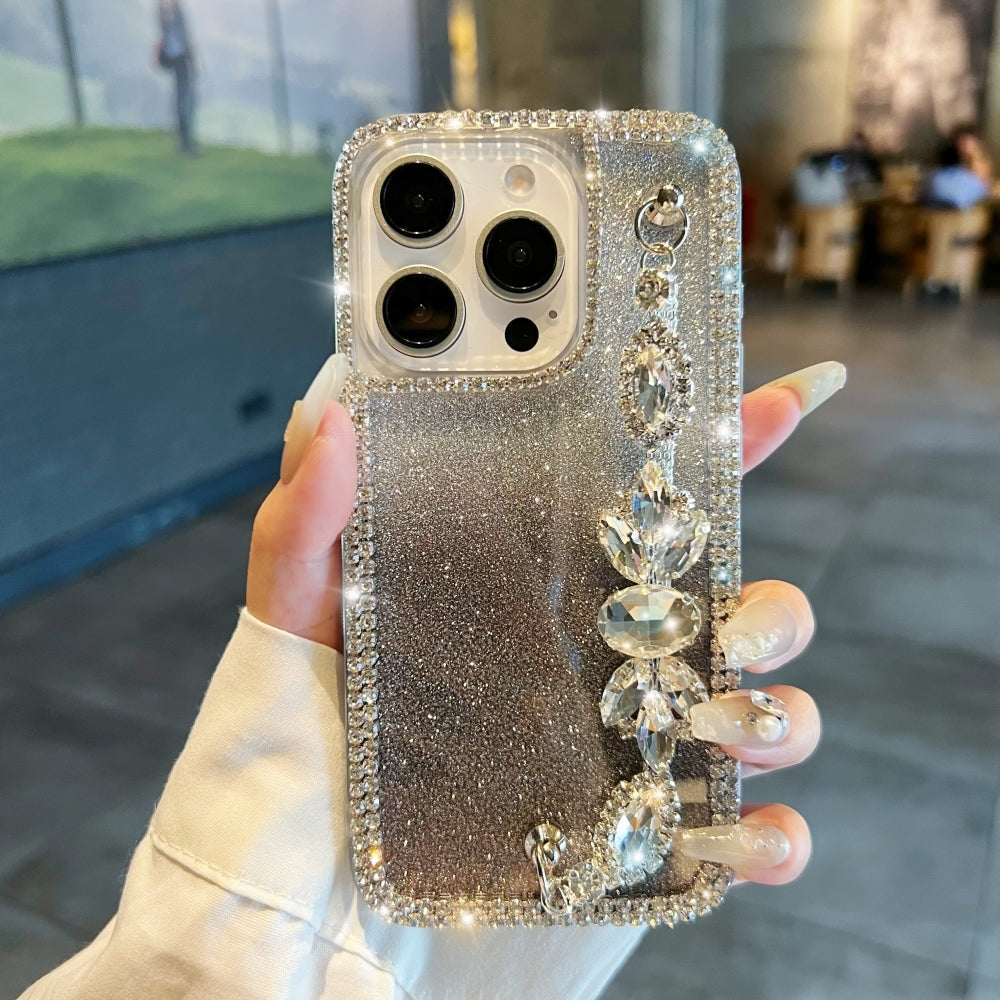 Diamond Bracelet Chain Glitter Plated Phone Case