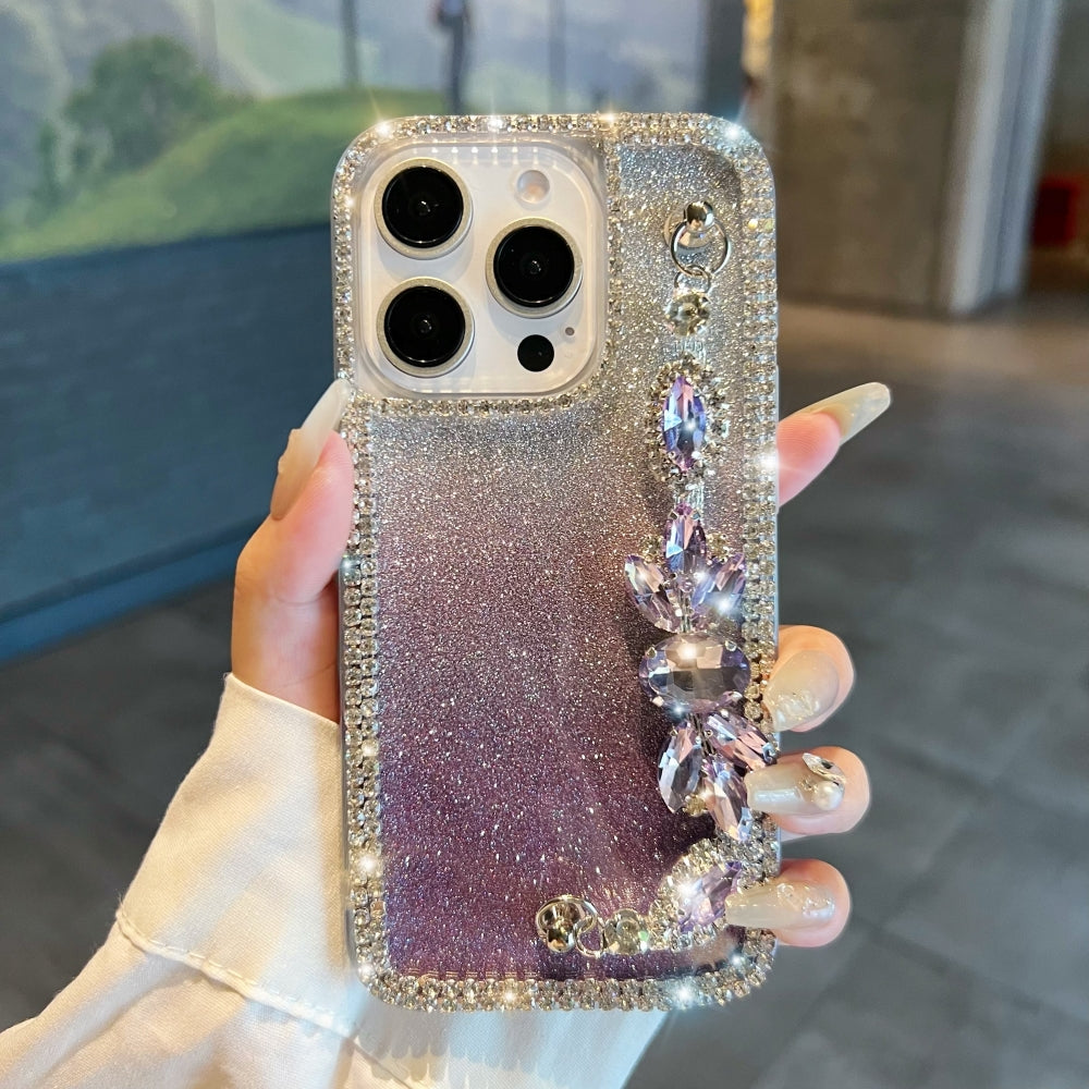 Diamond Bracelet Chain Glitter Plated Phone Case