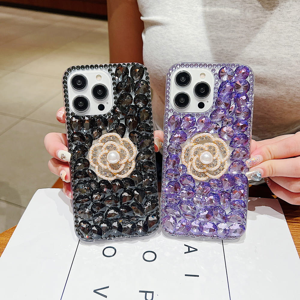 Diamond Flower Phone Case