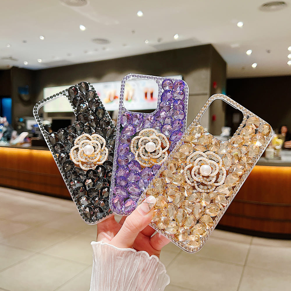 Diamond Flower Phone Case