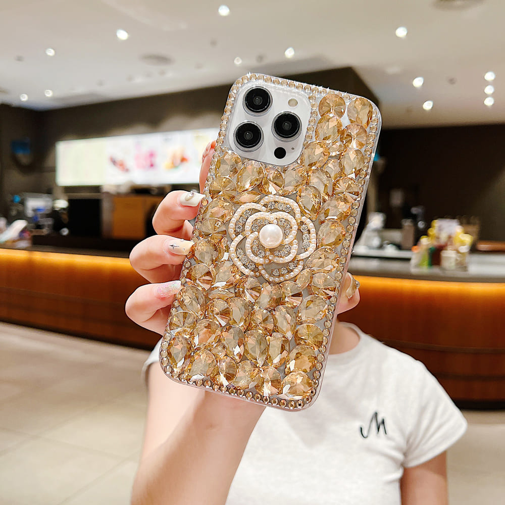 Diamond Flower Phone Case