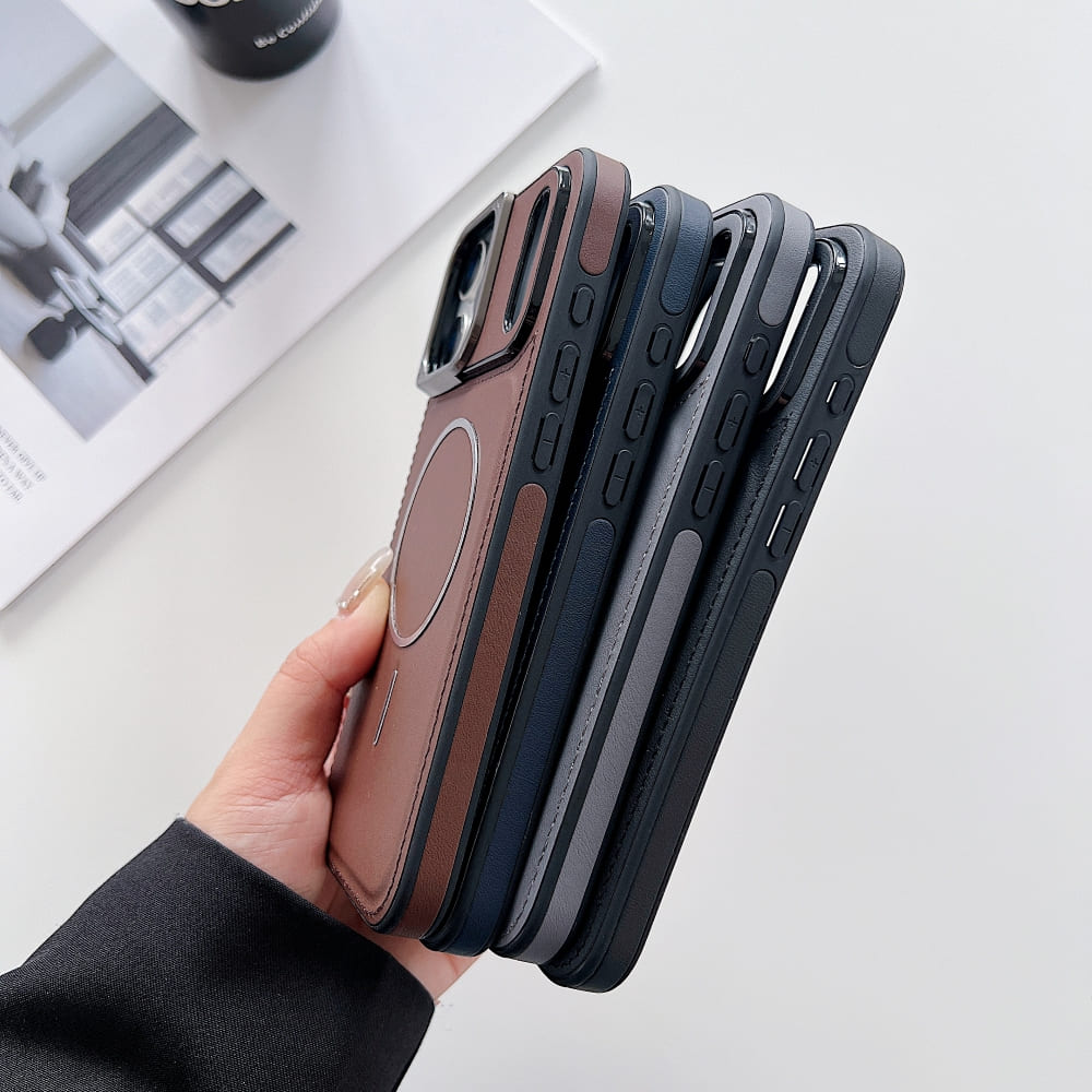Elite Loop Leather Mag Phone Case