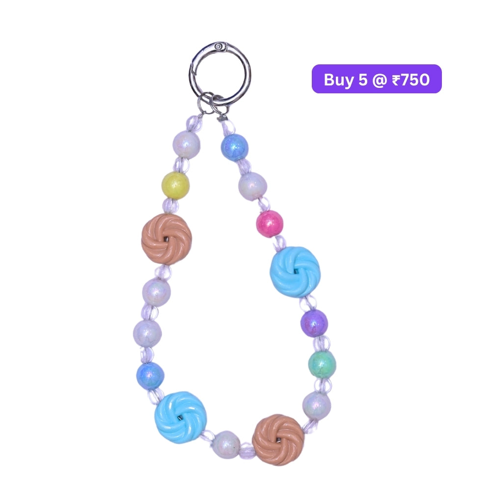 Fantasy Colorful Loose Acrylic Beads Phone Charm | Bracelet