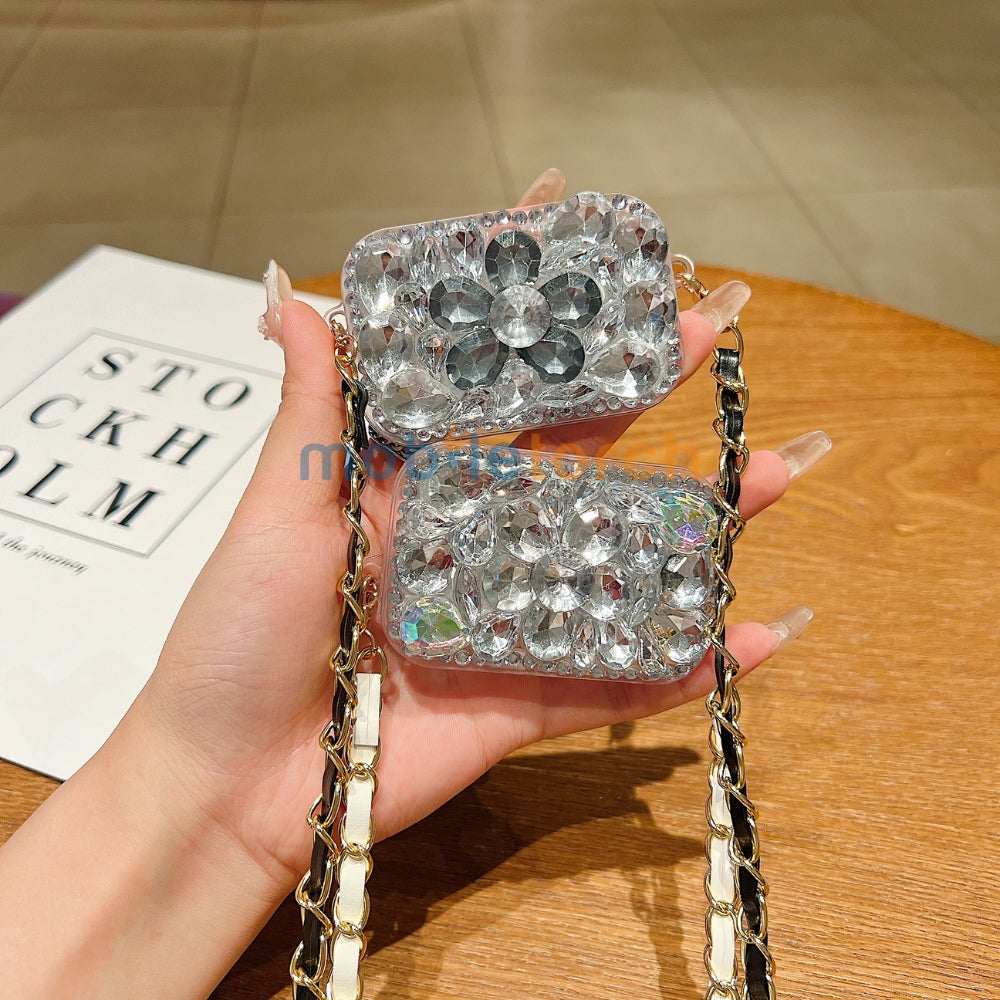Five Petals Flower Pattern Universal Stand with Crystal Bracelet
