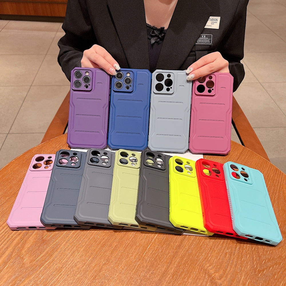 Full Camera Protection Liquid Silicone Phone Case - Vivo V29E