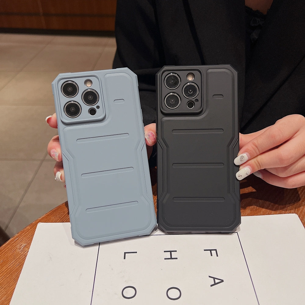 Full Camera Protection Liquid Silicone Phone Case - Vivo V29E