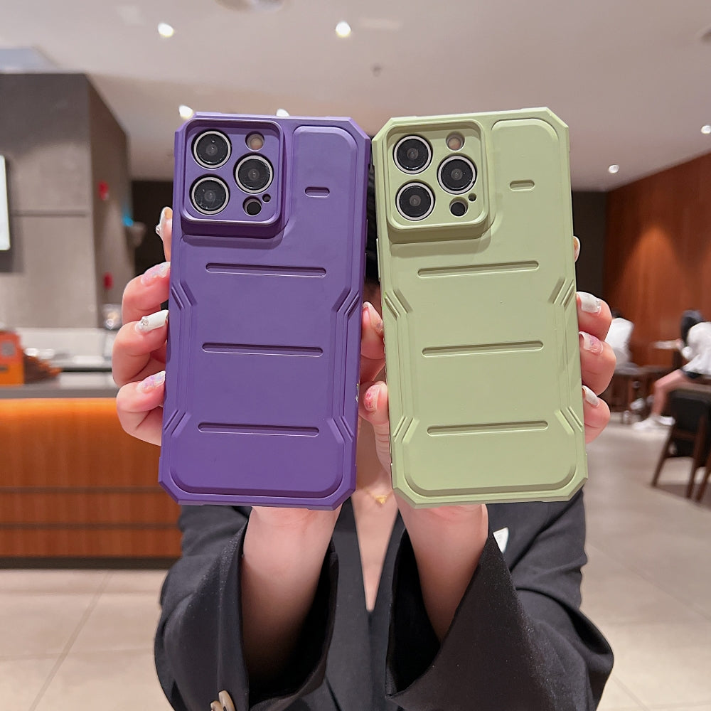 Full Camera Protection Liquid Silicone Phone Case - iPhone 15