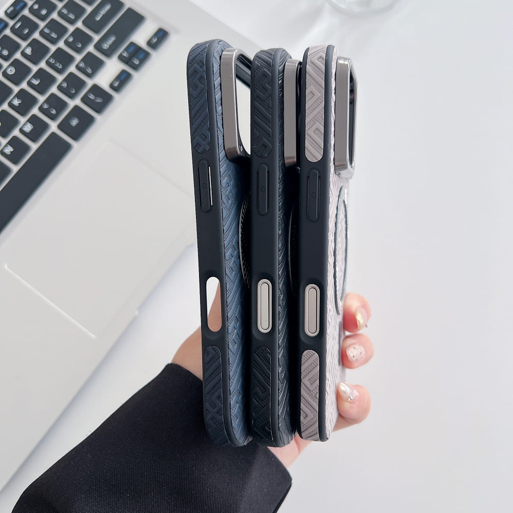 Geo Grip Mag Series Phone Case