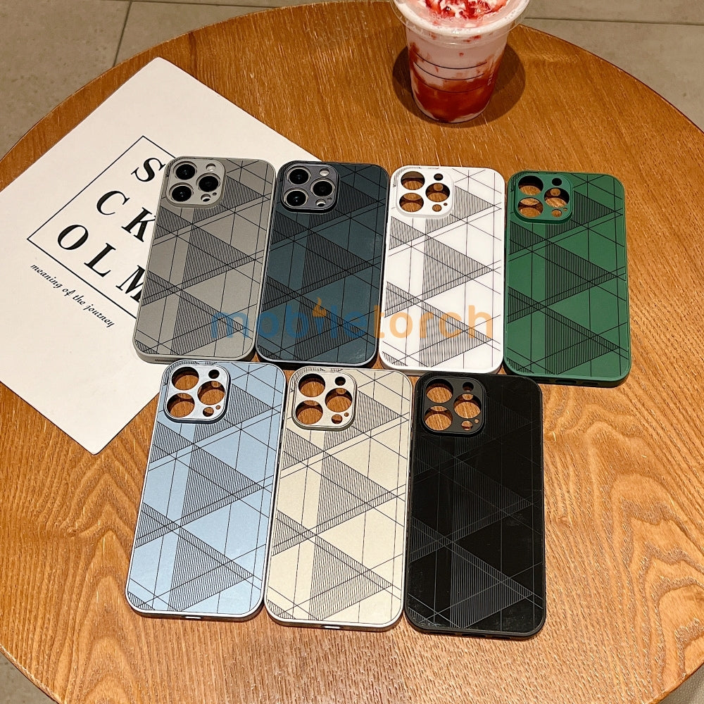 Geometric Pattern PC (Hard) Camera Protection Phone Case - iPhone 11