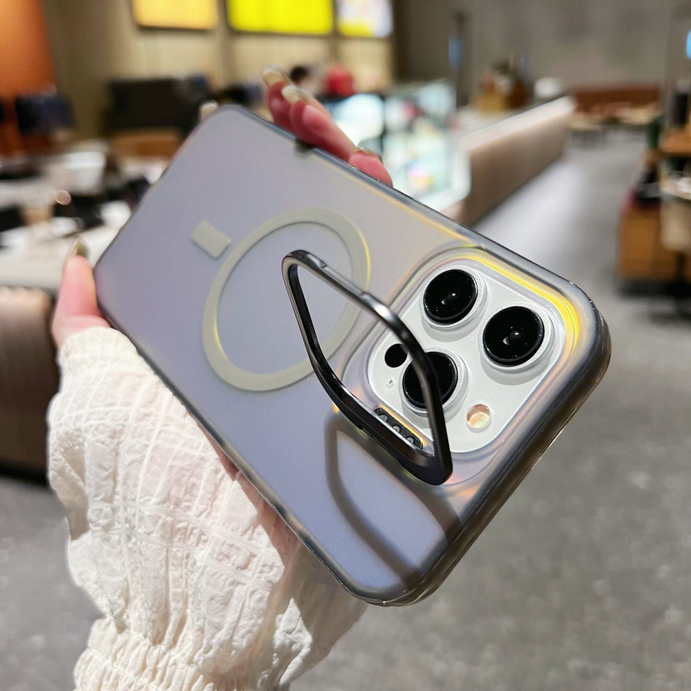 Gradient Color Magsafe Kickstand Phone Cover - iPhone 15 Pro Max