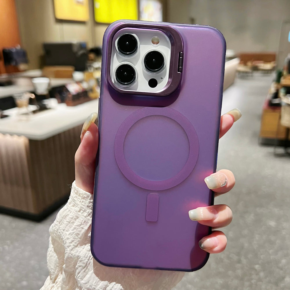 Gradient Color Magsafe Kickstand Phone Cover - iPhone 15 Pro Max