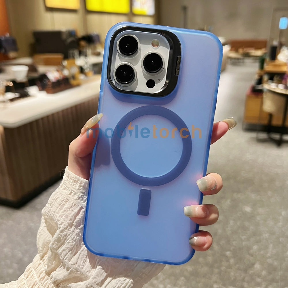 Gradient Color Magsafe Kickstand Phone Cover - iPhone 14 Plus