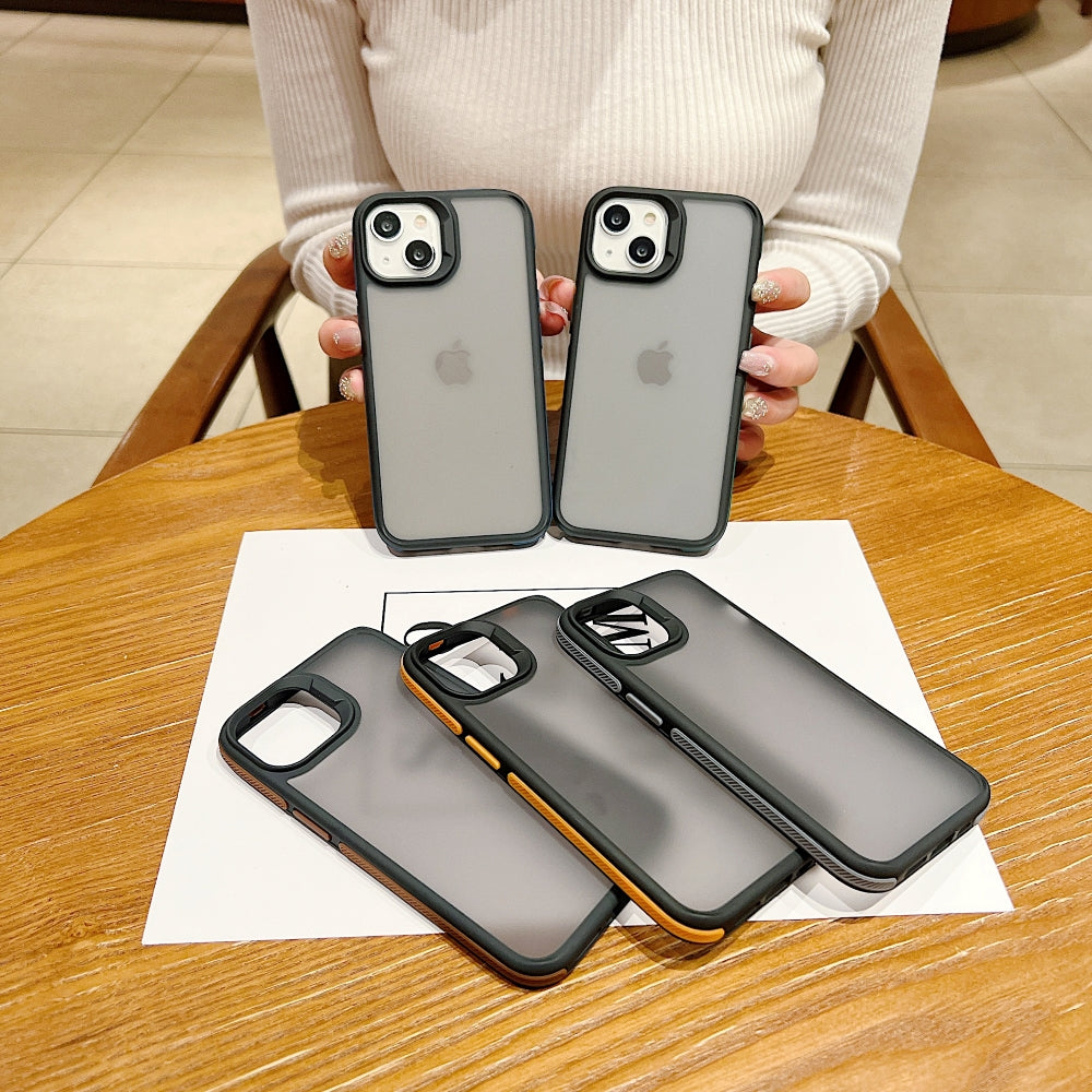 Grip Lining Smoke PC (Hard) Phone Cover - iPhone 14 Pro Max