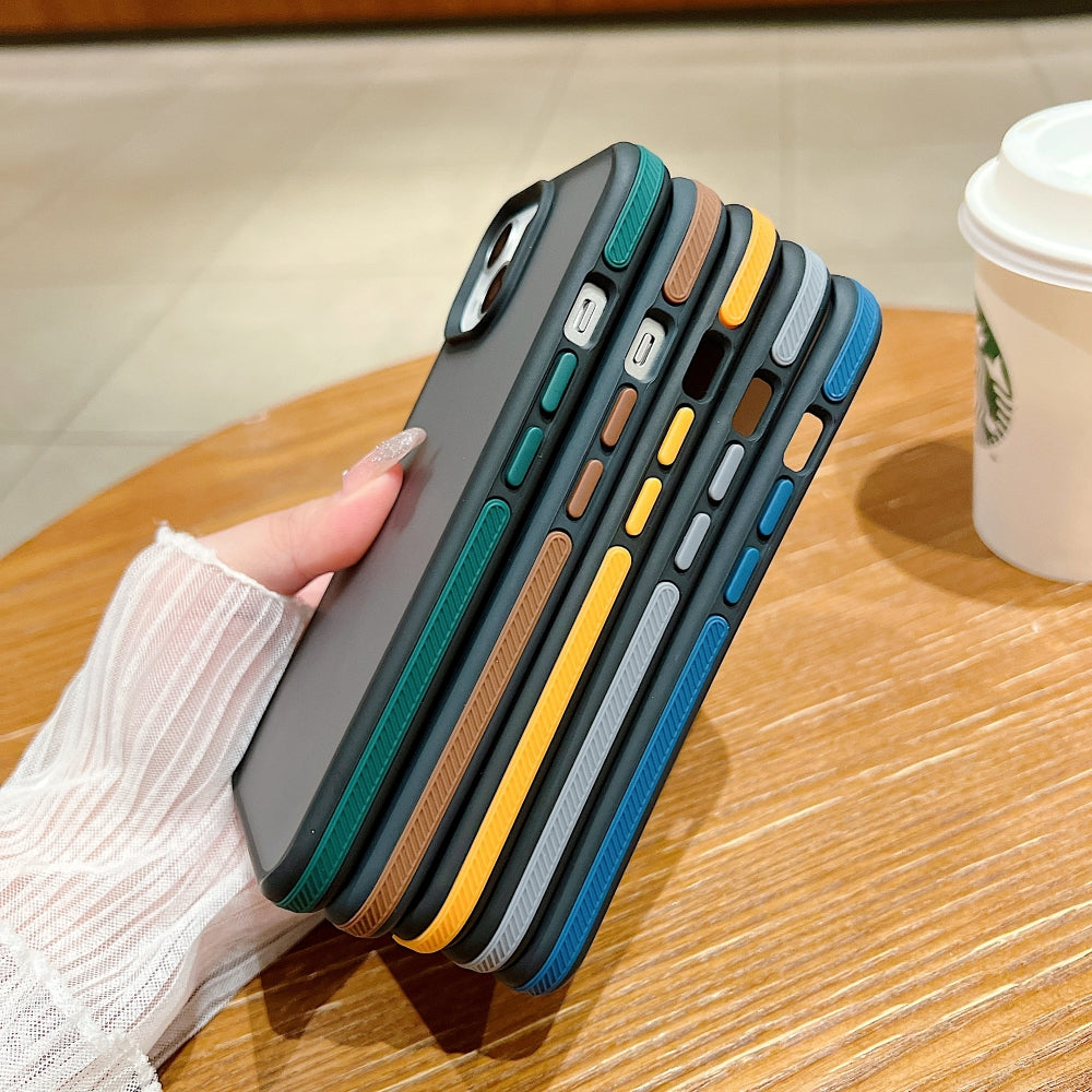Grip Lining Smoke PC (Hard) Phone Cover - iPhone 14 Pro Max