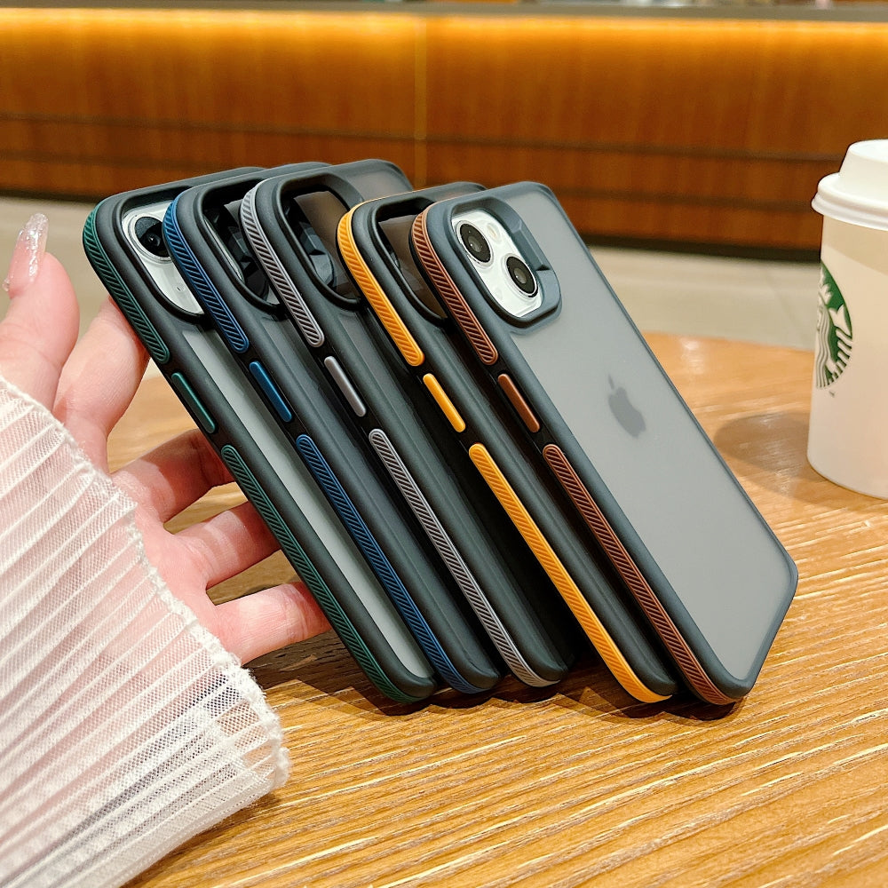 Grip Lining Smoke PC (Hard) Phone Cover - iPhone 14 Pro Max