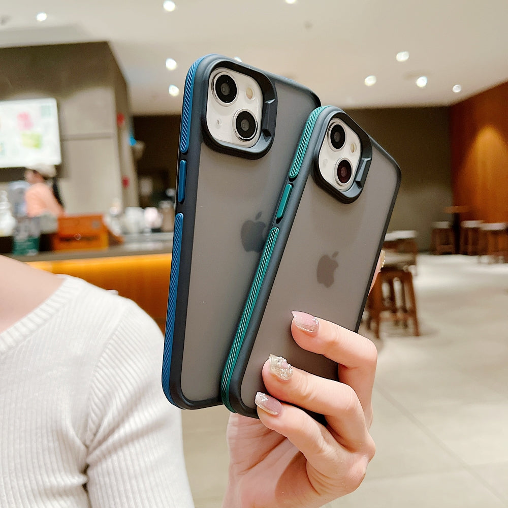 Grip Lining Smoke PC (Hard) Phone Cover - iPhone 14 Pro Max