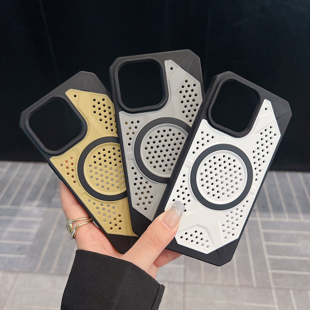 Heat Dissipation Hole Cooling Down Magsafe Phone Case
