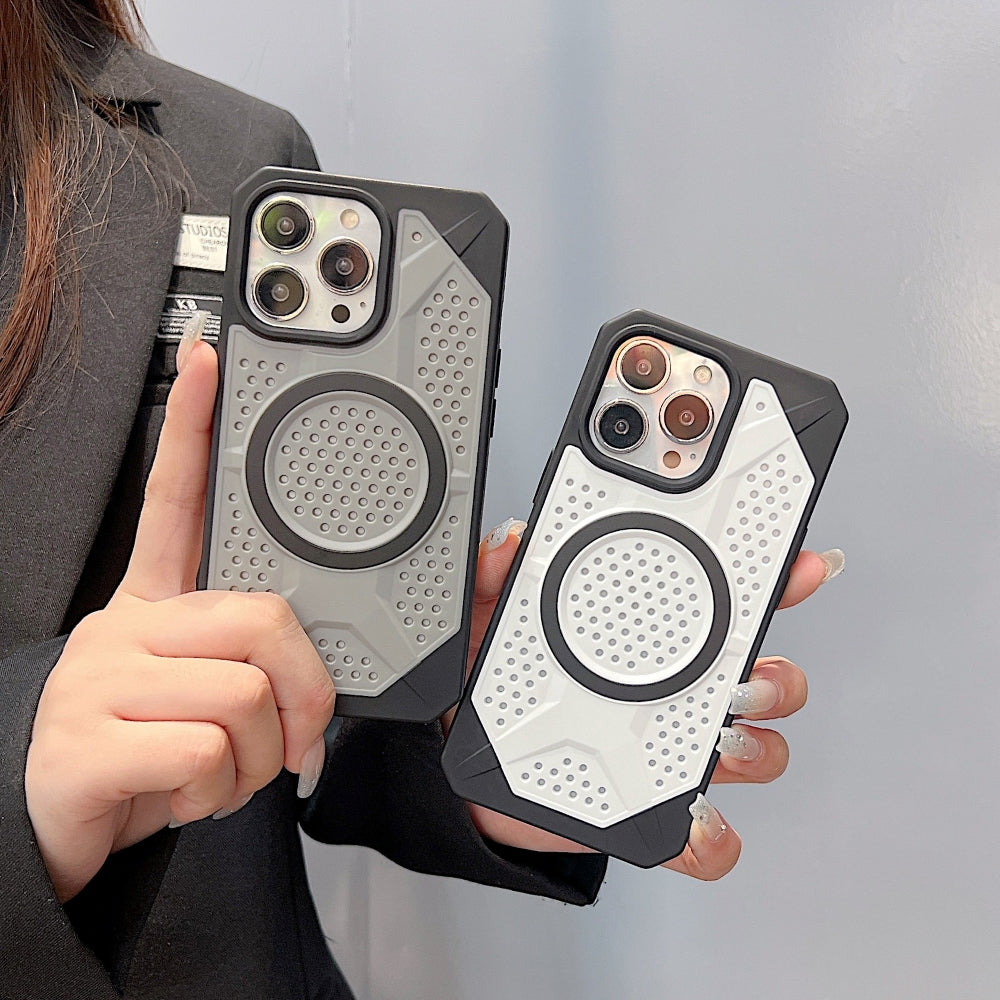 Heat Dissipation Hole Cooling Down Magsafe Phone Case