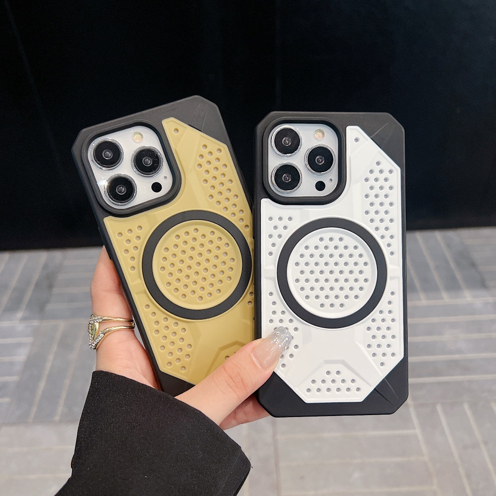 Heat Dissipation Hole Cooling Down Magsafe Phone Case