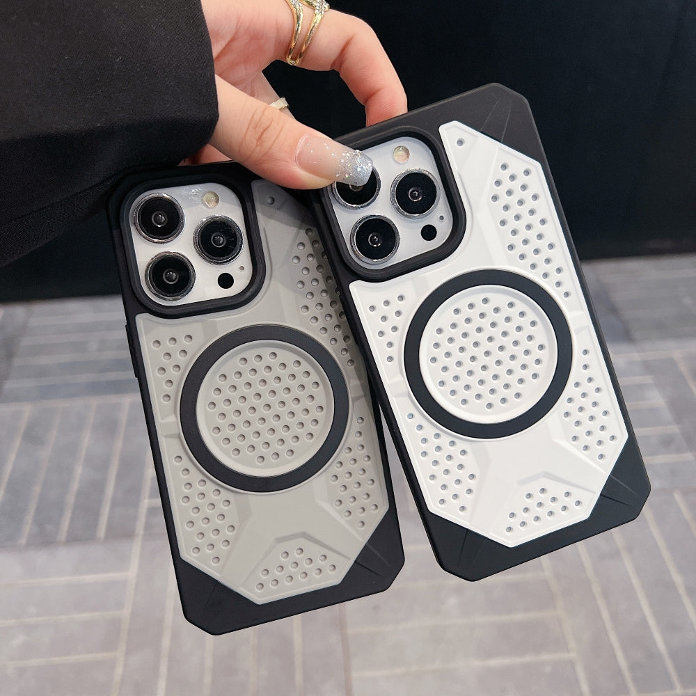 Heat Dissipation Hole Cooling Down Magsafe Phone Case