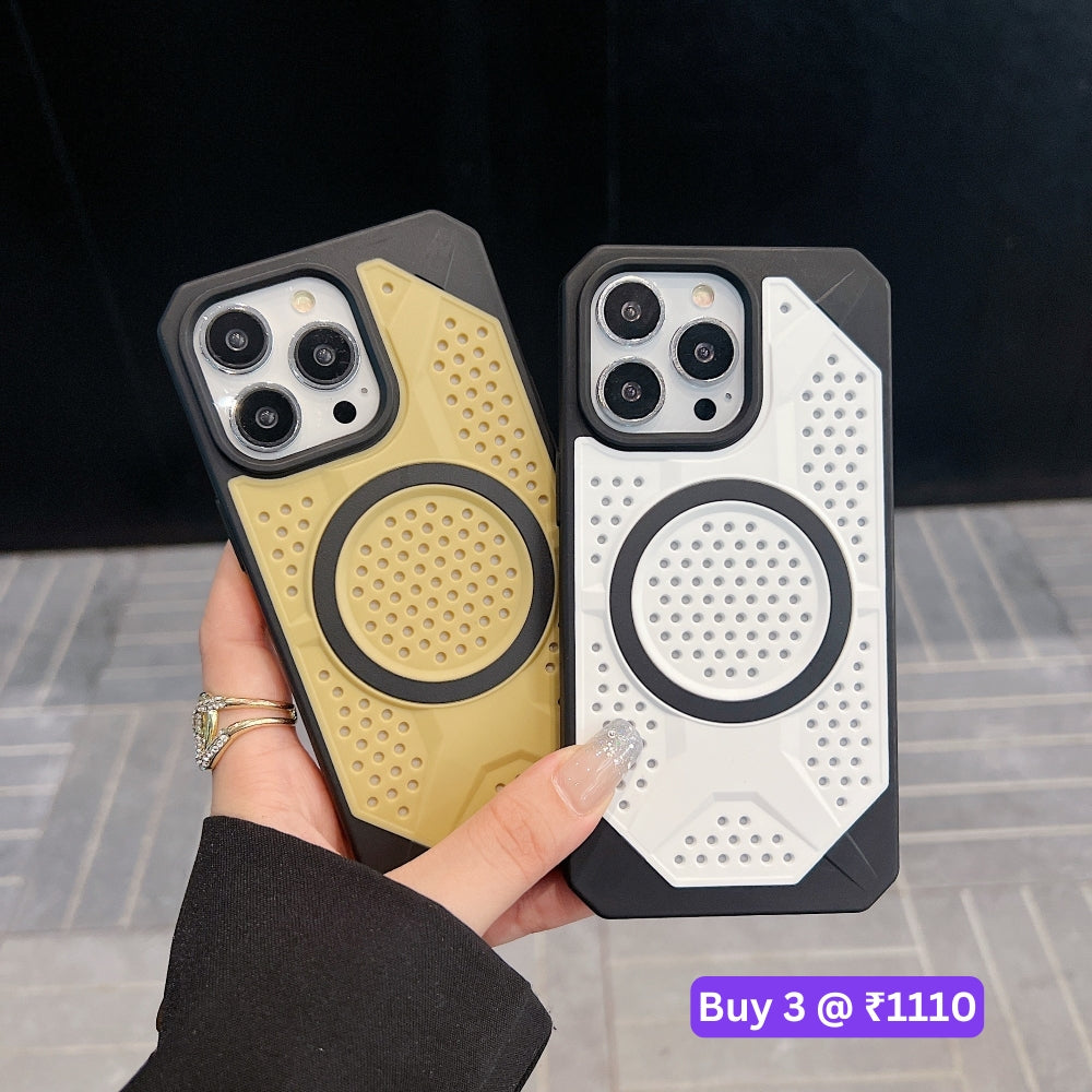 Heat Dissipation Hole Cooling Down Magsafe Phone Case - iPhone 15 Plus