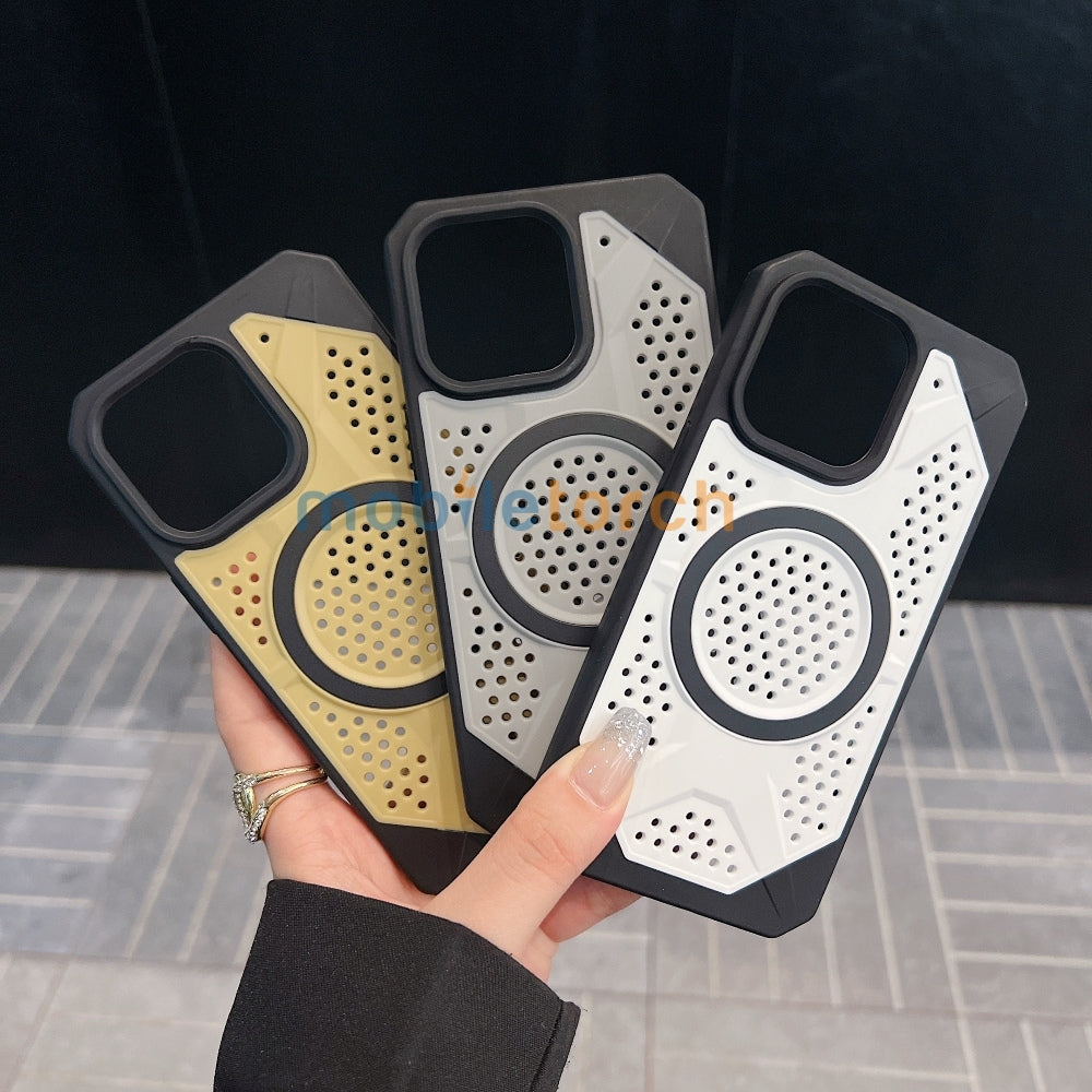 Heat Dissipation Hole Cooling Down Magsafe Phone Case - iPhone 11
