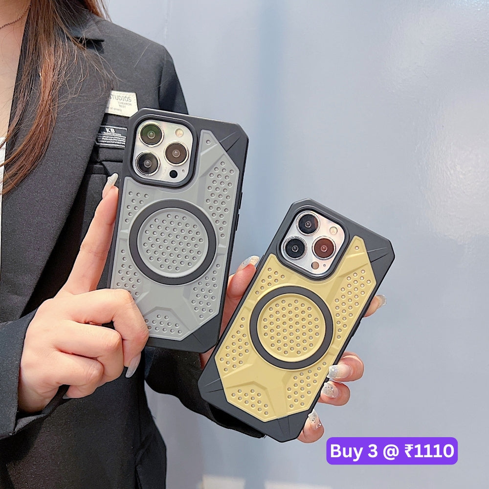 Heat Dissipation Hole Cooling Down Magsafe Phone Case - iPhone 15 Plus