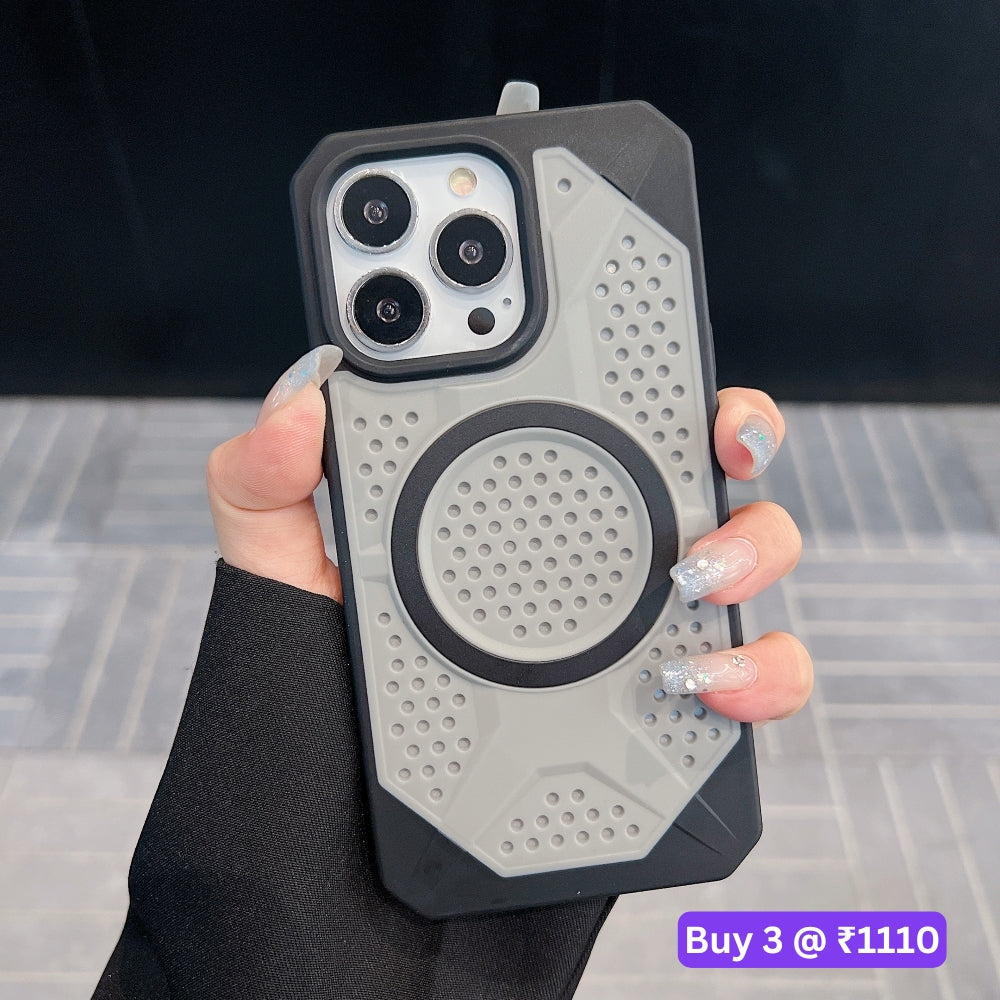 Heat Dissipation Hole Cooling Down Magsafe Phone Case - iPhone 15 Plus