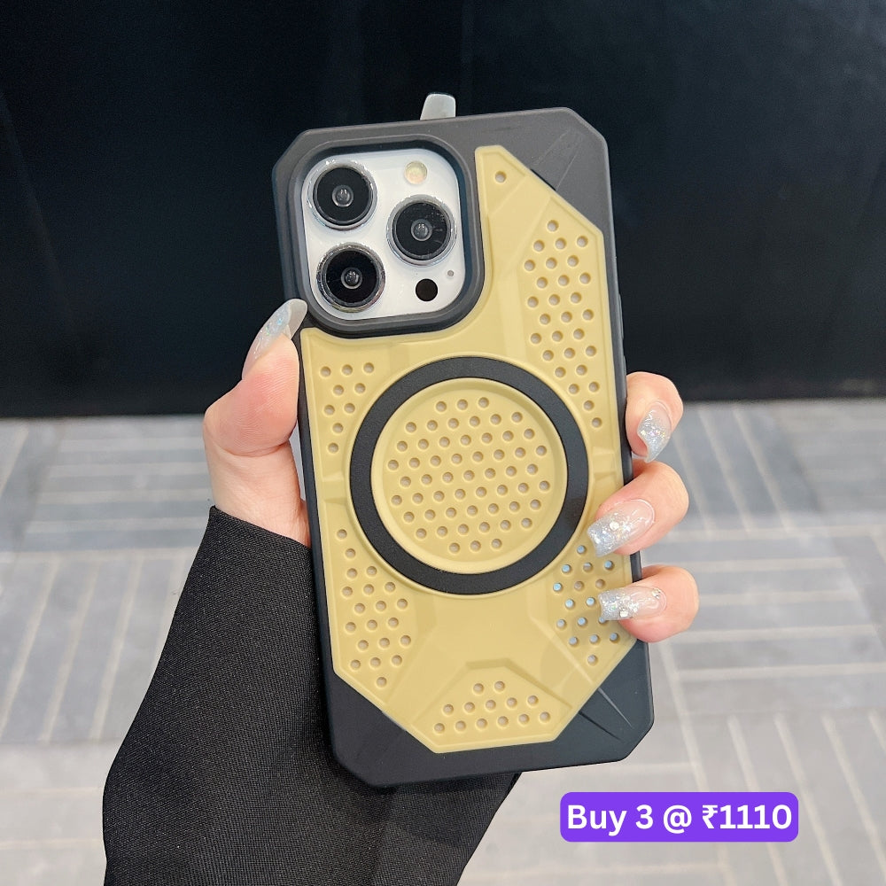Heat Dissipation Hole Cooling Down Magsafe Phone Case - iPhone 15 Plus