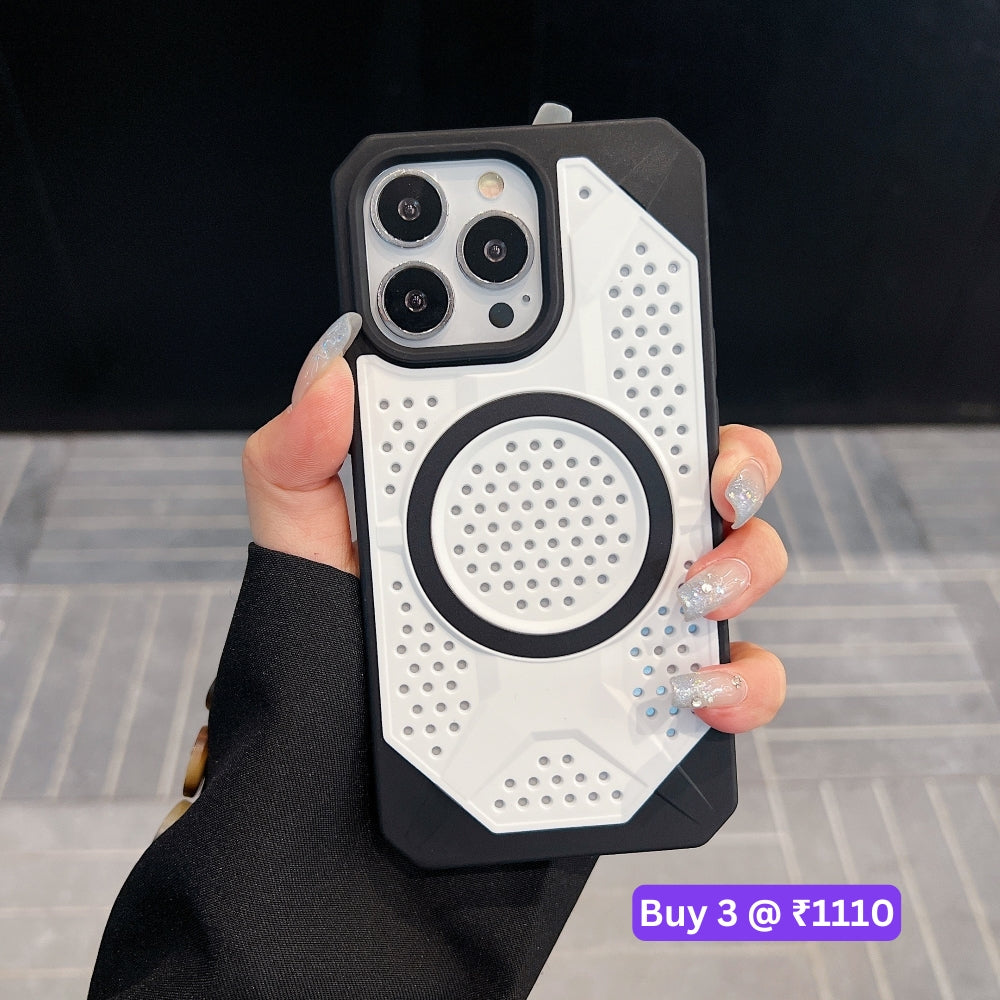 Heat Dissipation Hole Cooling Down Magsafe Phone Case - iPhone 15 Plus