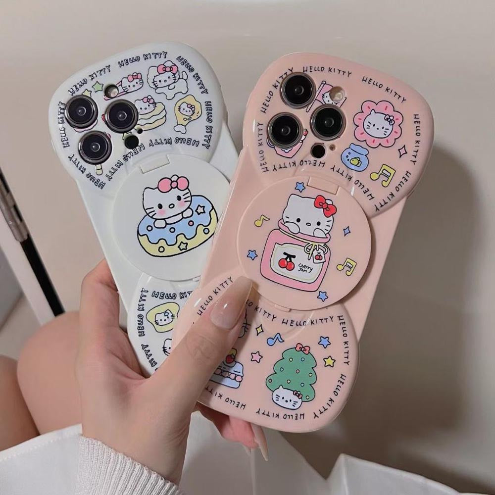 Hello Kitty Case With Mirror Stand