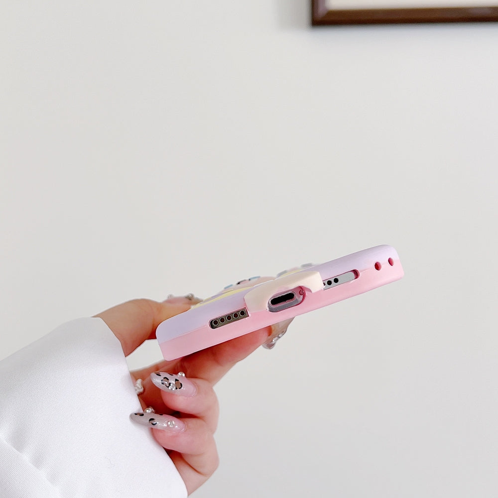 Ice candy Rabbit Toy Silicone Soft Phone Case