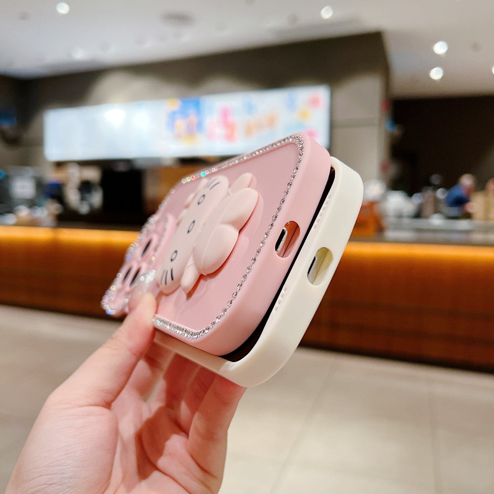 Kitty Mirror Stand Phone Case