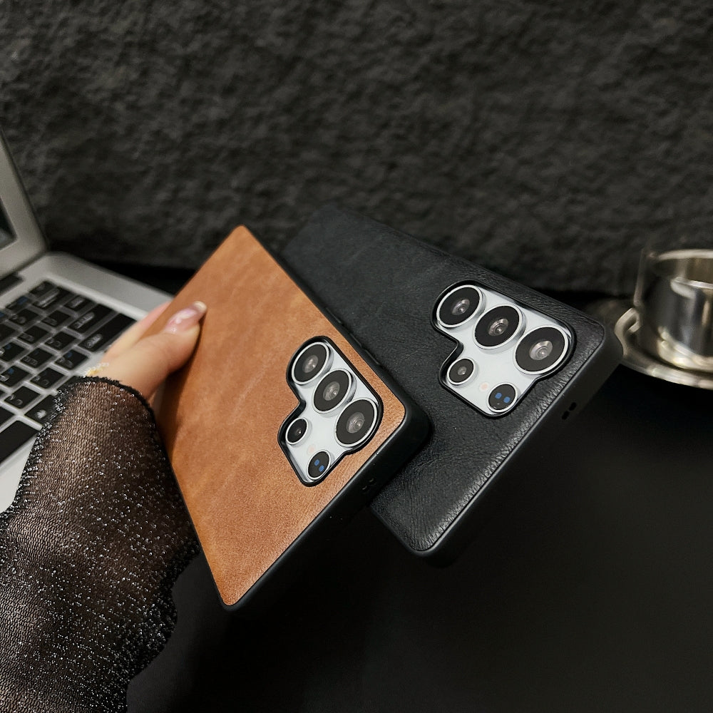 Leather Shockproof Phone Case