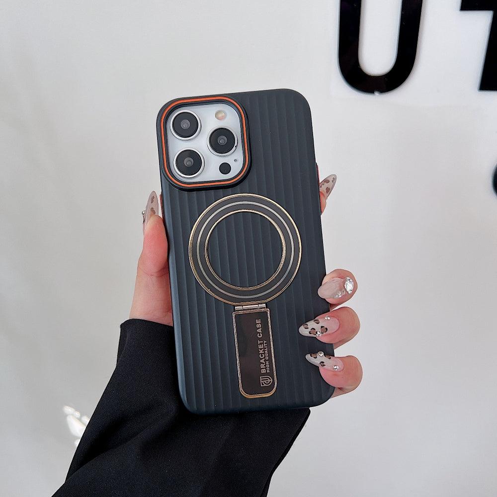 Luxury Stand Magnetic Charge Phone Case
