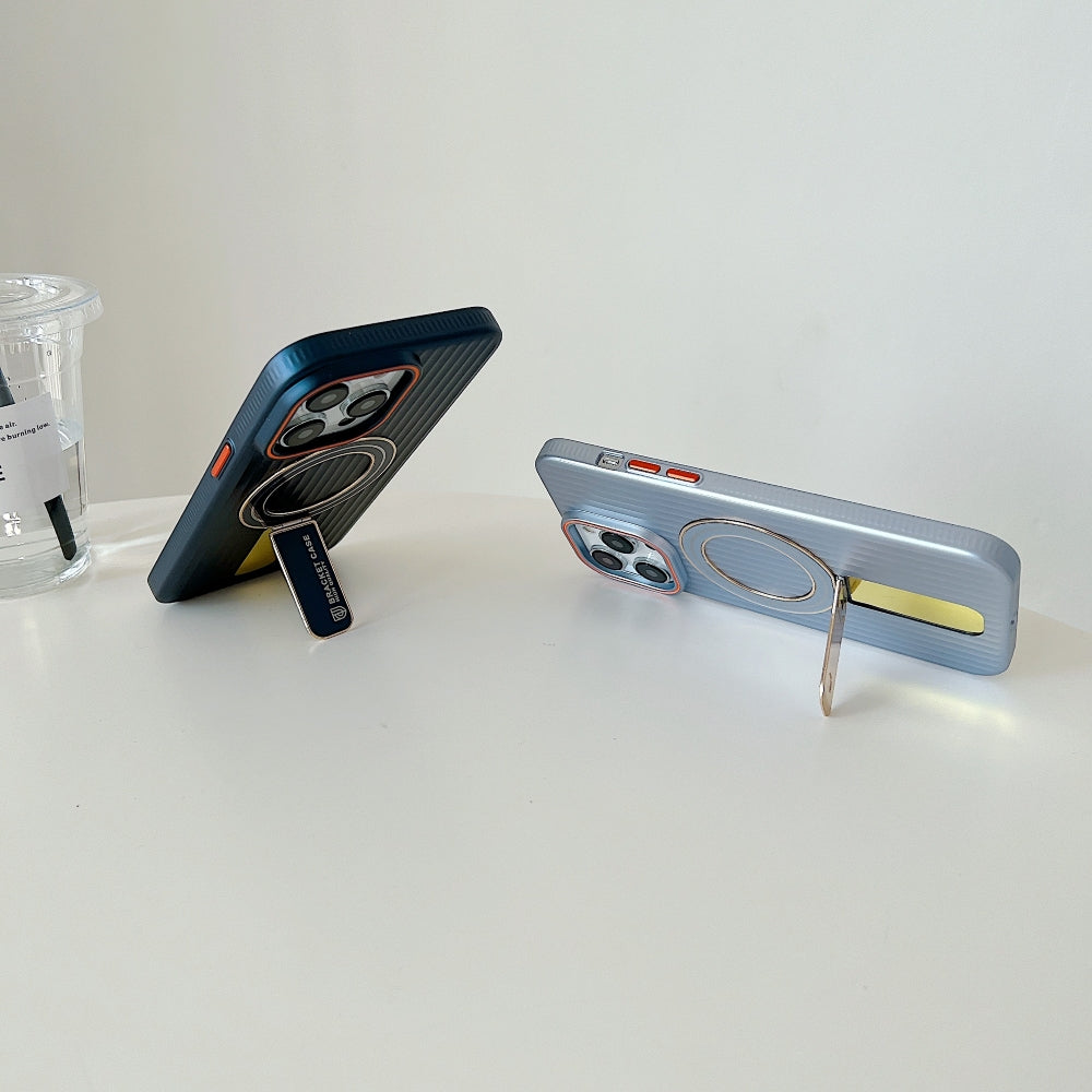 Luxury Stand Magnetic Charge Phone Case