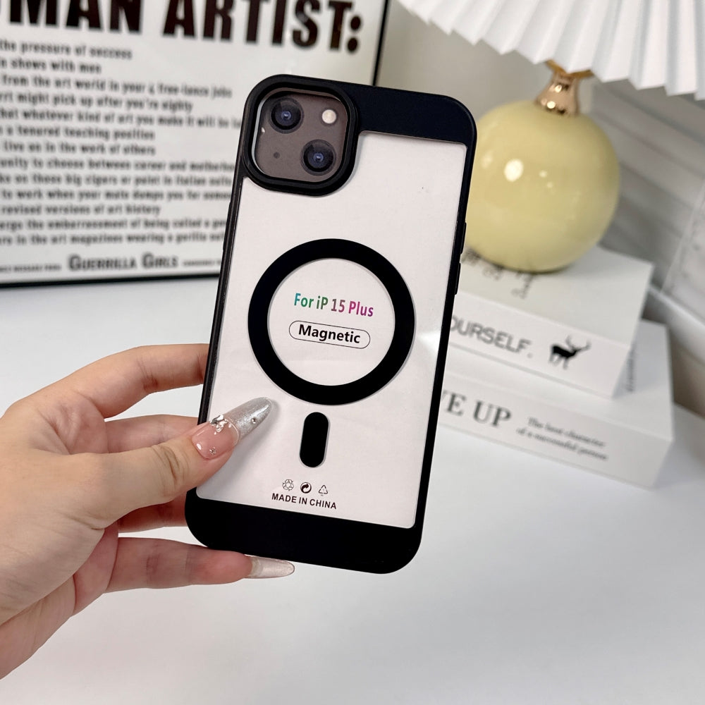Luxury Transparent Magsafe PC (Hard) Phone Case - iPhone 14 Pro