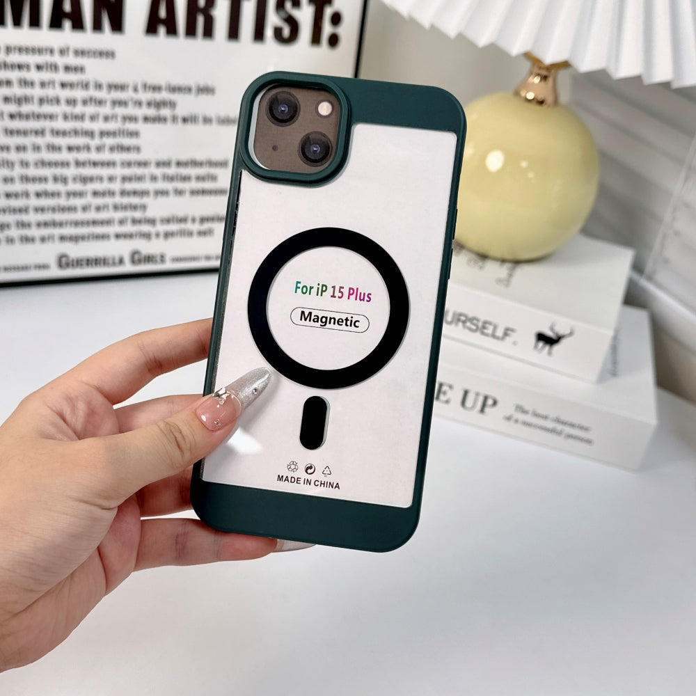 Luxury Transparent Magsafe PC (Hard) Phone Case - iPhone 14 Pro