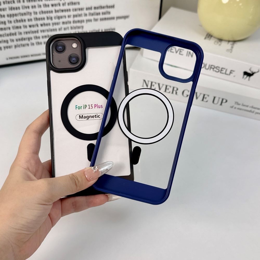 Luxury Transparent Magsafe PC (Hard) Phone Case - iPhone 14 Pro