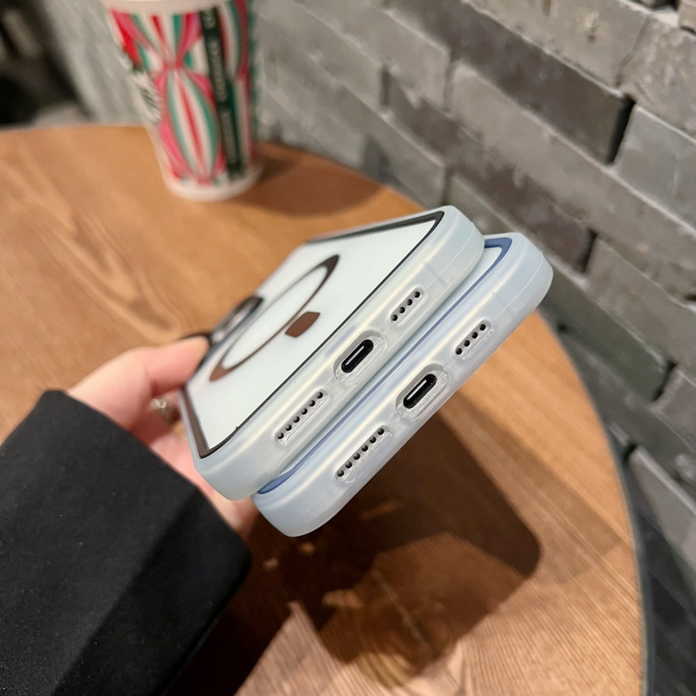 Magnetic Wireless Charging Smoke Phone Case