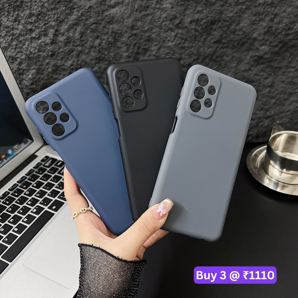 Matte Liquid Silicone Camera Protection TPU (Soft) Phone Case - Oppo Reno 12 Pro