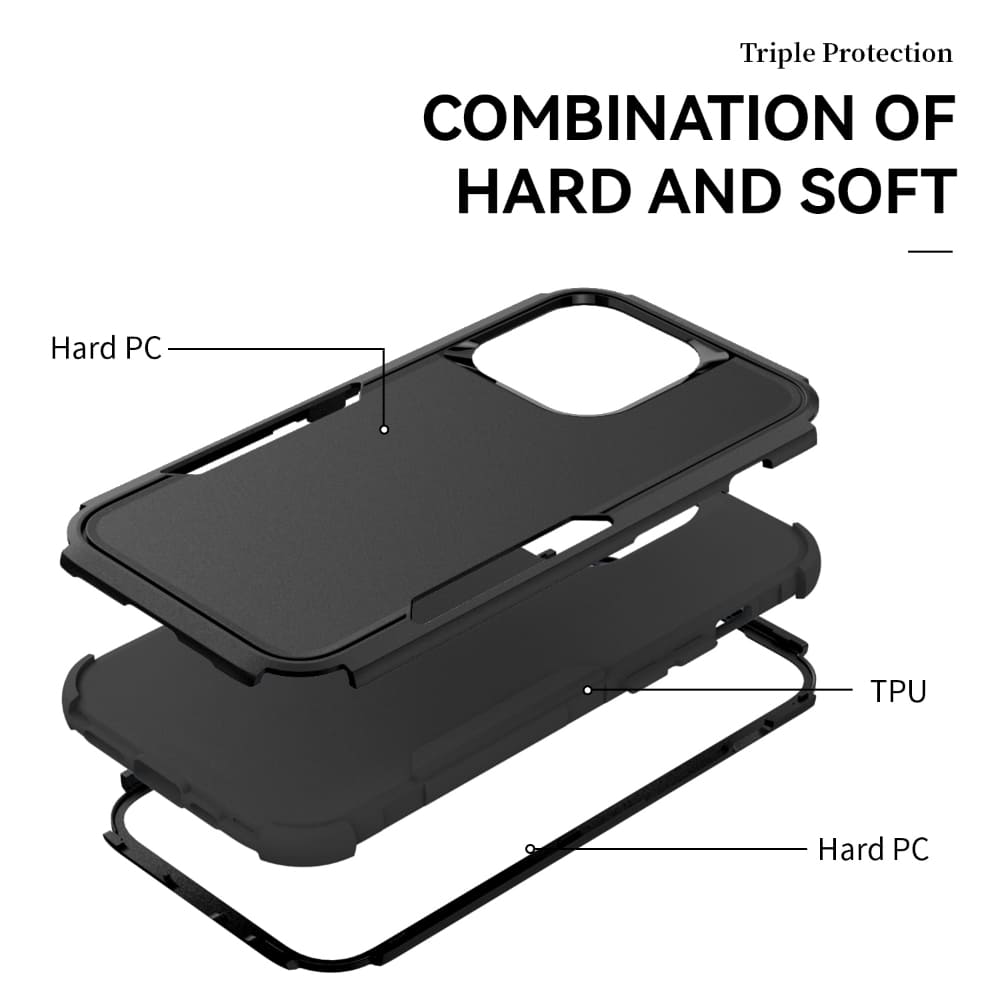 Multilayer Defense Shockproof Protective Cover