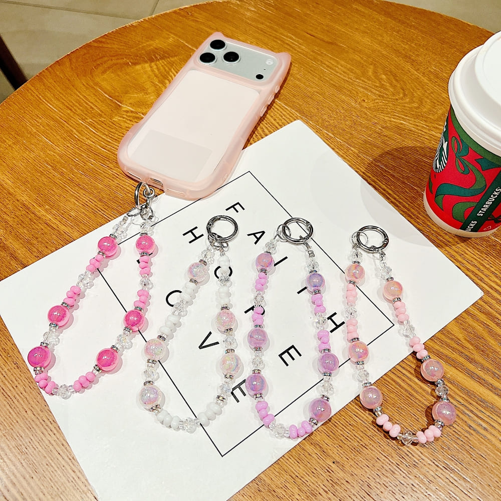 Pastel Princess Wrist Phone Charm