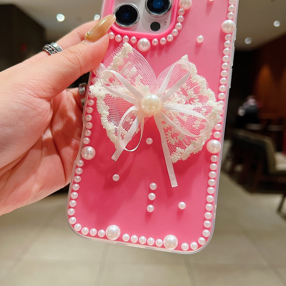 Pearl Bow Princess Phone Case