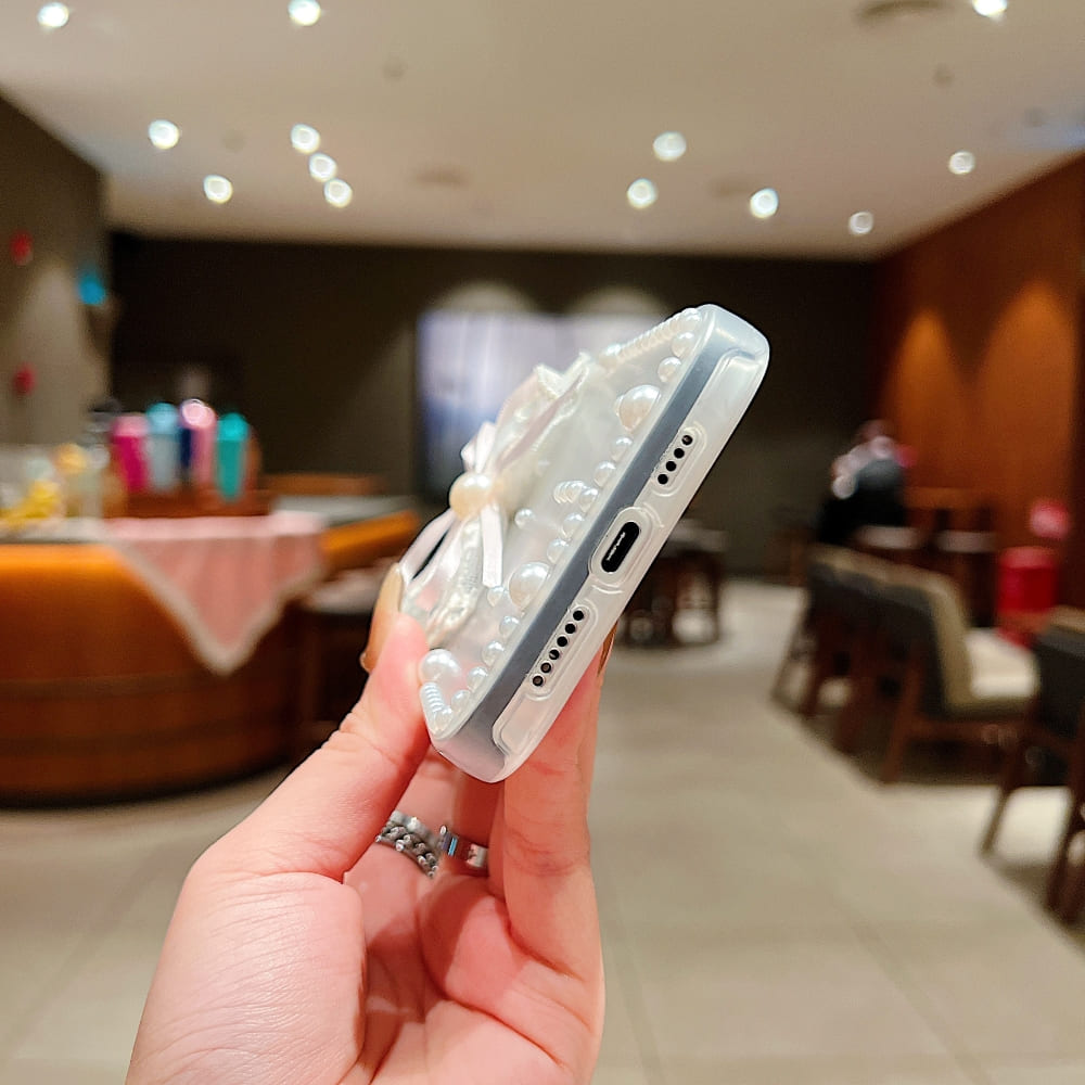 Pearl Bow Princess Phone Case