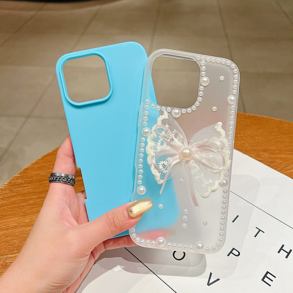 Pearl Bow Princess Phone Case
